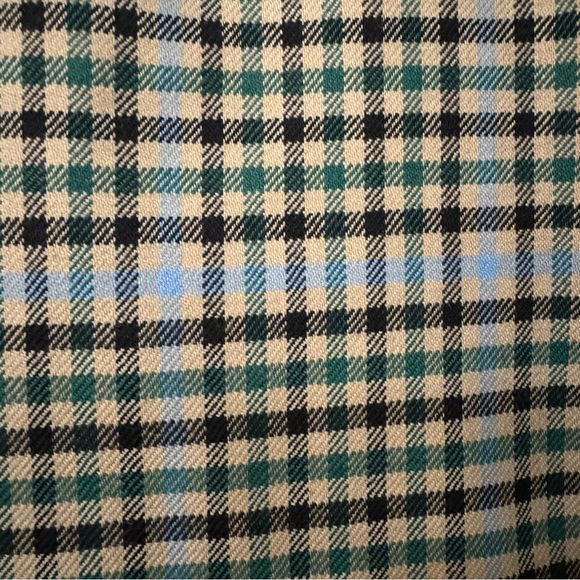 Brogger checkered mini skirt with hand buttons, large - Picture 10 of 16